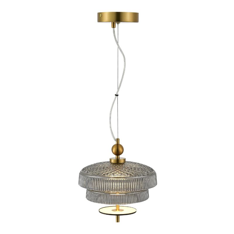 Светильник подвесной ST-Luce Латунь/Латунь, Дымчатый LED 1*8W 3000K ORIENTAL SL6122.303.01 фото 5