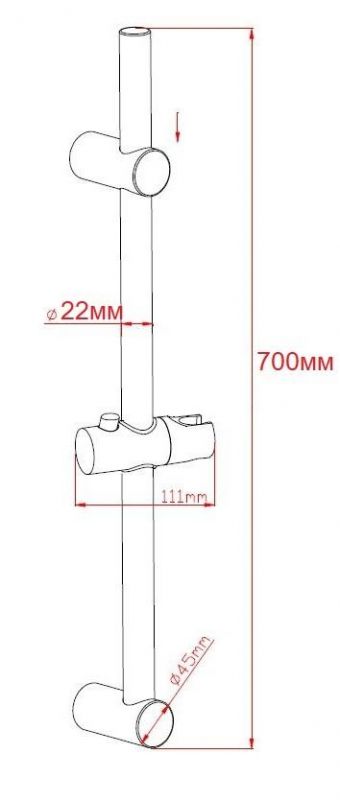 Душевая cтойка ESKO SR725