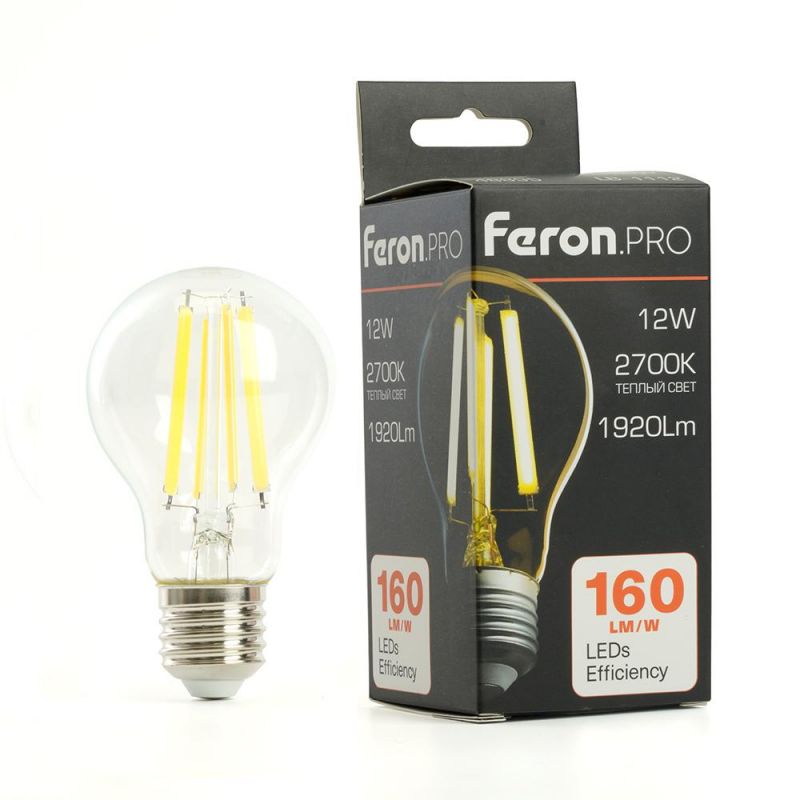 Лампа светодиодная Feron 12W E27 2700K 48895 фото 7