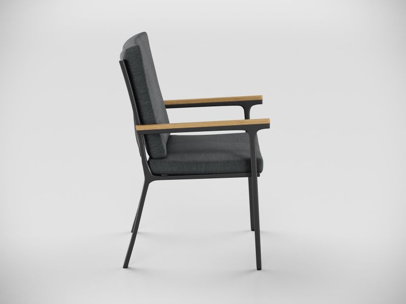 Стул Gardenini Premium Calma S темно-серый BD-3121380 фото 3