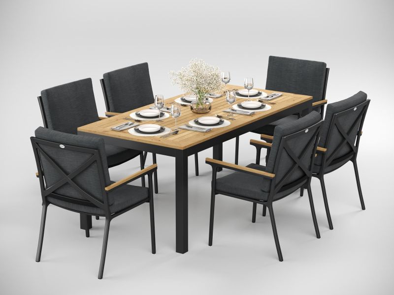 Стул Gardenini Premium Calma S темно-серый BD-3121380 фото 6