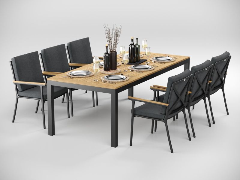 Стул Gardenini Premium Calma S темно-серый BD-3121380 фото 7