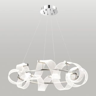 Люстра подвесная Lussole KNOX LED 4000К(белый) 80W LSP-7416