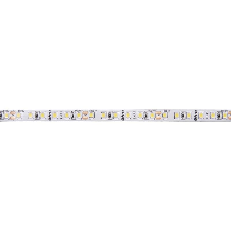 Светодиодная LED лента Feron LS502, 180SMD(2835)/м 16Вт/м 24V 5000*10*1.22мм 6000К Feron 41529