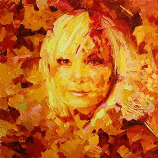 Картина "Осенний портрет" Михаил Рудник