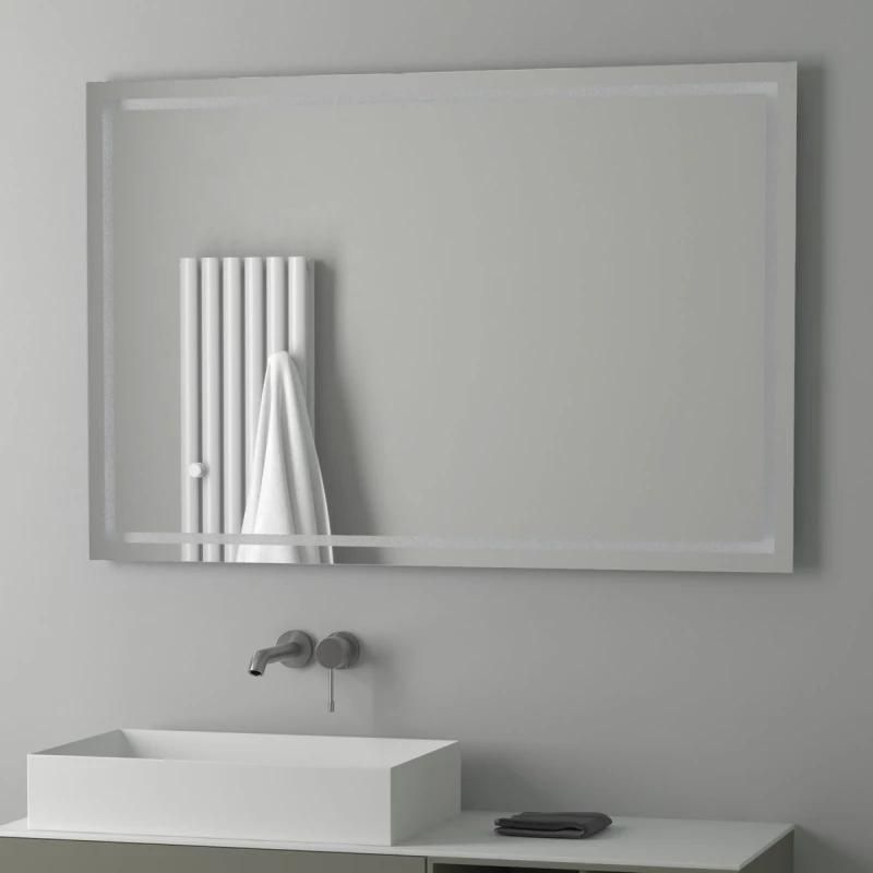 Зеркало для ванной EVOFORM Ledline BY 2138, с LED-светильником 120х80см фото 3