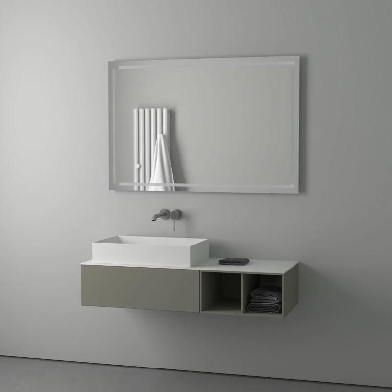 Зеркало для ванной EVOFORM Ledline BY 2138, с LED-светильником 120х80см фото 5