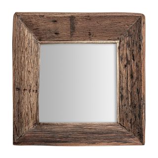 Зеркало Vical WALDING коричневое 50x50 174429