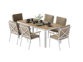 Обеденная группа Gardenini Premium Bella (1 стол, 6 стульев) BD-3121338
