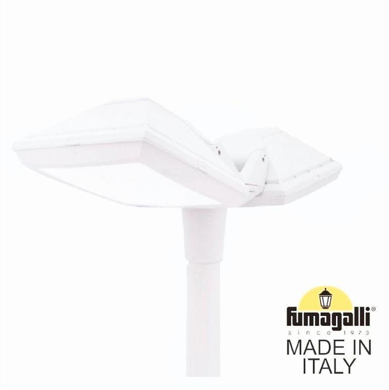 Уличный фонарь на столб FUMAGALLI ROSA белый, бежевый 4P2.000.G20.WYF1R фото 1