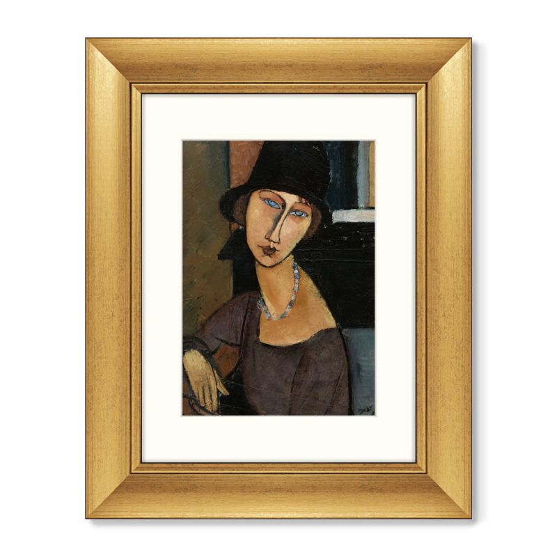 Картина JEANNE HEBUTERNE (AU CHAPEAU), 1917г. BD-1763491