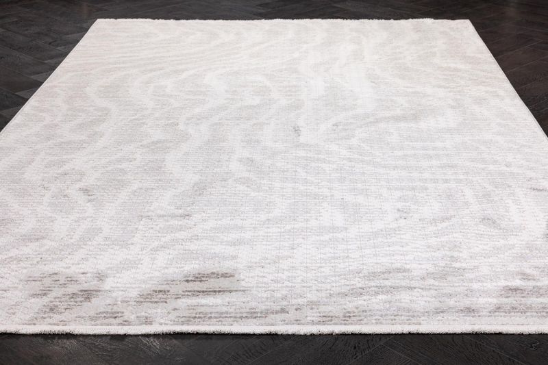 Турецкий ковер из микровискозы Carpet «CALVIN HOME» FY80A-HBGRY-CRE 160 x 240 см фото 2