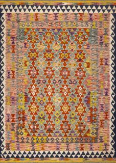 Пакистанский ковер из шерсти Carpet «KILIM» 23-2093 186 x 259 см