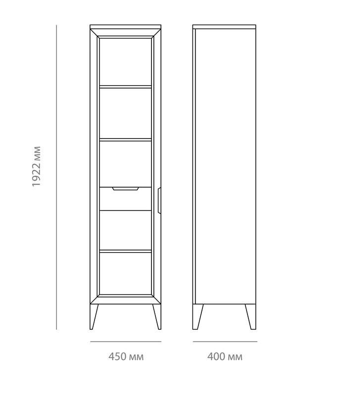 Витрина Мебельная мастерская Строгановых LINE BD-3057231 фото 3