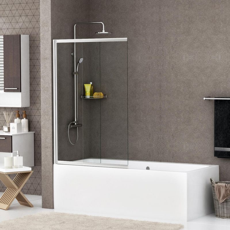 Стеклянная шторка WasserKRAFT Main 41S02-80WS фото 4