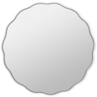Зеркало Art Mirror в тонкой раме Fancy M Silver Smal BD-3148686