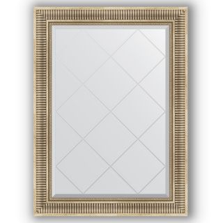 Зеркало с гравировкой в багетной раме 77x105 Evoform EXCLUSIVE-G BY 4196 серебряный акведук