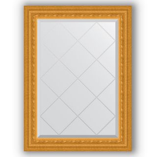 Зеркало с гравировкой в багетной раме 65x87 Evoform EXCLUSIVE-G BY 4095 сусальное золото