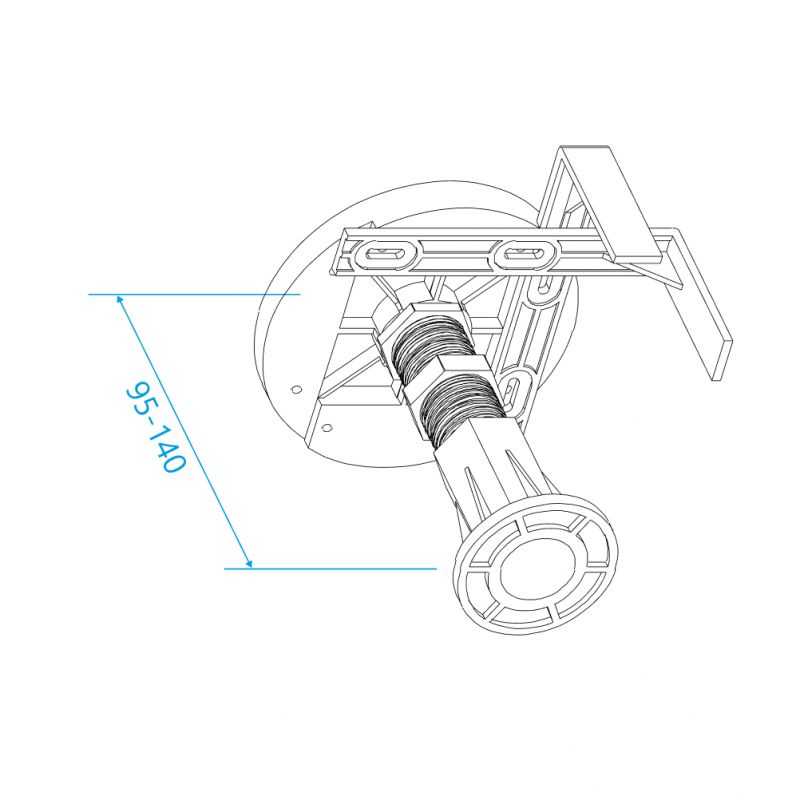 Ножки для поддона RGW N-01 (10) 03230111-31