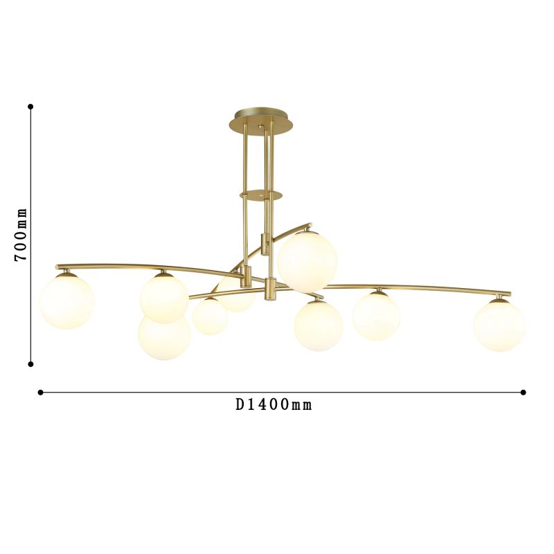 Подвесная люстра Favourite Equilibrium 4039-9P