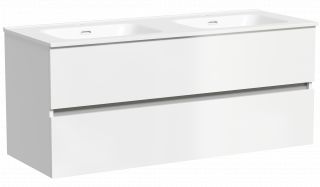 Тумба для раковины Sancos Urban UR120-2W 120 см, белая