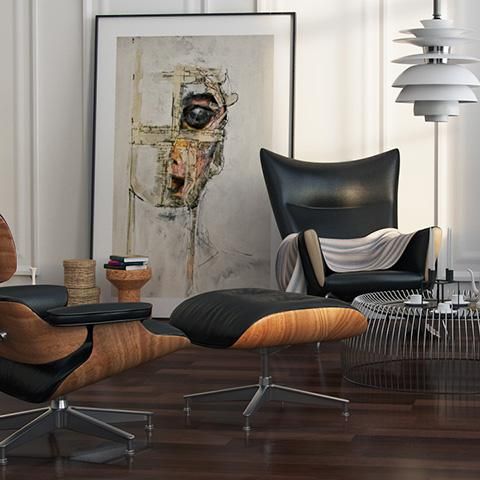 Пуф Eames Lounge Roomers Furniture BD-2988148