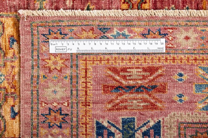 Пакистанский ковер из шерсти Carpet «KAZAK ROYAL» 231673-PUR-PUR 169 x 245 см