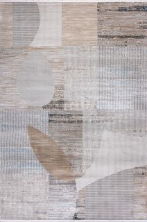 Турецкий ковер из полиэстера Carpet «PARKER» 2164A-CRE-ANT 160 x 230 см