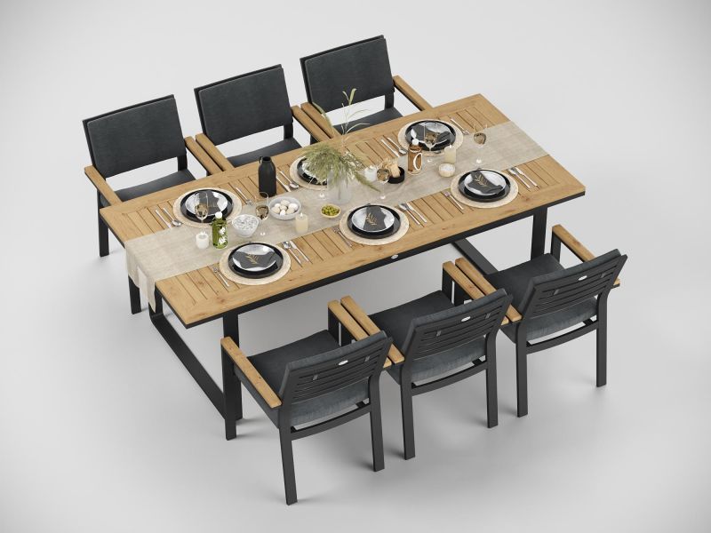 Обеденная группа Gardenini Premium Voglie (1 стол, 6 стульев) BD-3121317 фото 3
