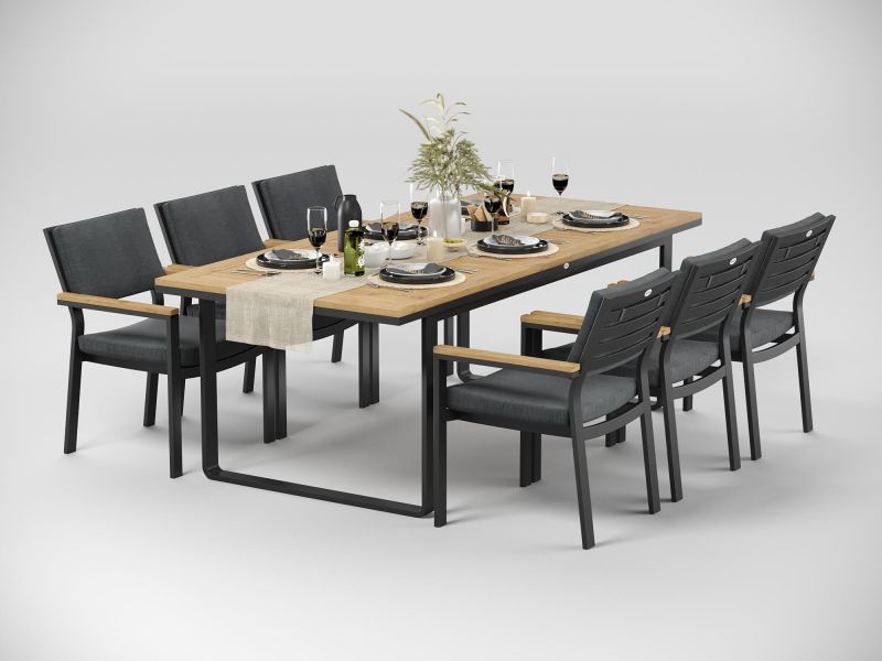 Обеденная группа Gardenini Premium Voglie (1 стол, 6 стульев) BD-3121317 фото 4