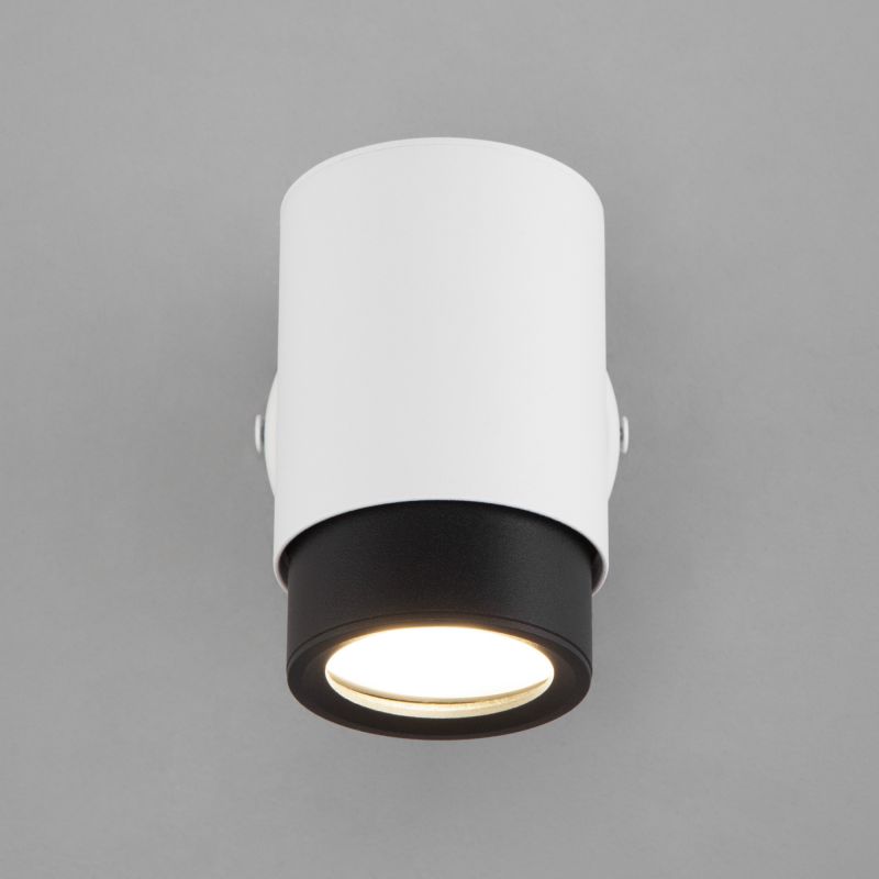 Настенный светильник Eurosvet Morgan 20124/1 белый/ черный