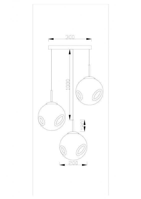 Люстра подвесная Moderli V2100-P