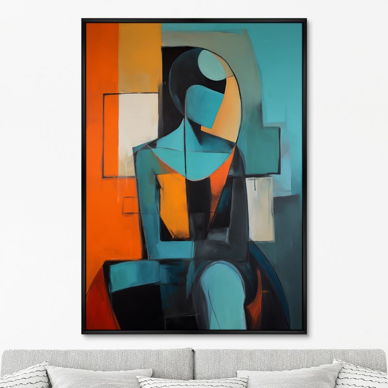 Репродукция картины ArtNoMore на холсте And I miss you too, No 1, 2024г. фото 1