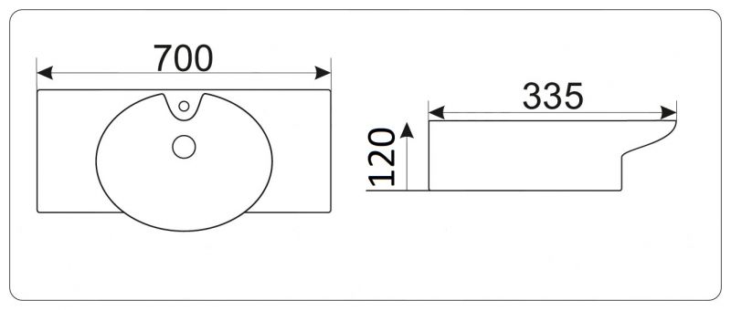 Раковина CeramaLux N STR4280C