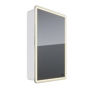 Шкаф зеркальный Lemark ELEMENT LM50ZS-E, 50х80 см, с подсветкой
