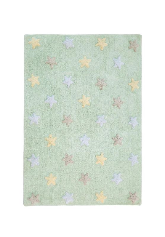 Ковер Триколор Звезды Stars Tricolor (мятный) 120*160 C-ST-SM