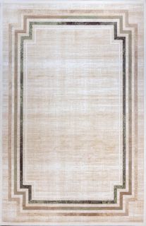 Турецкий ковер из акрила и полиэстера Carpet «LAPENA» A244A-BONE-BROWN 200 x 290 см