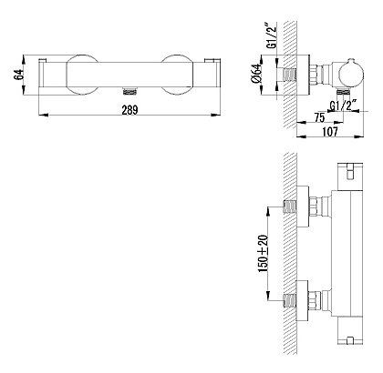 Термостат Lemark Yeti LM7833C