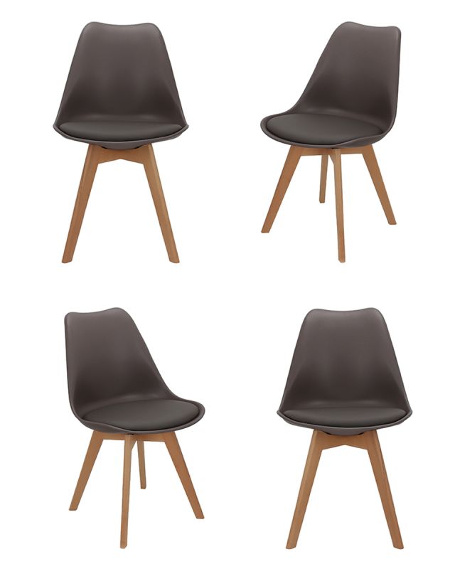 Комплект из 4-х стульев Bradex Home Eames Bon BD-1450410