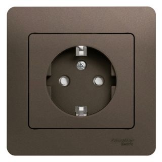 Электрическая розетка силовая (штепсельная) Systeme Electric Glossa BD-1510057