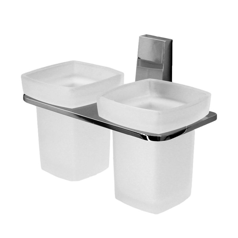 Стаканчик двойной WasserKRAFT Lopau K-6028D фото 2