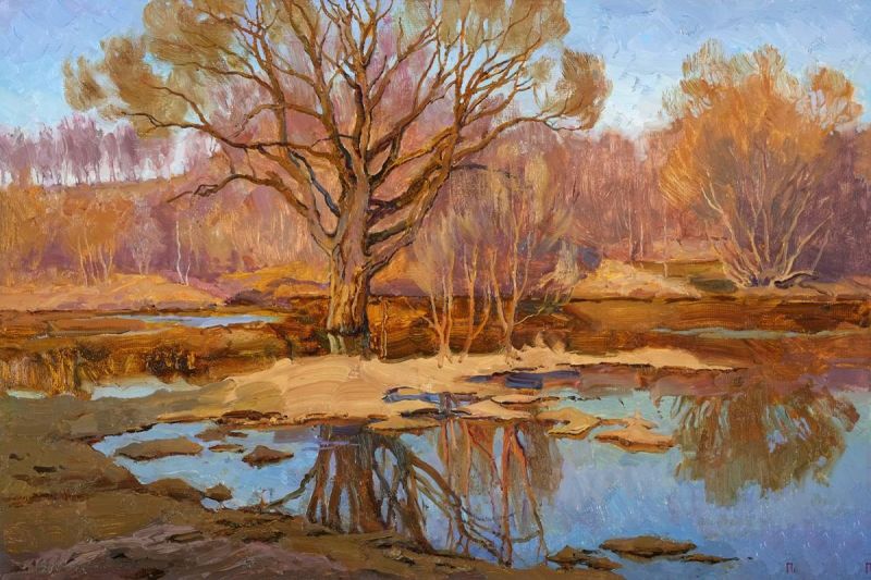 Картина "Большая вода" Сергей Пантелеев фото 1