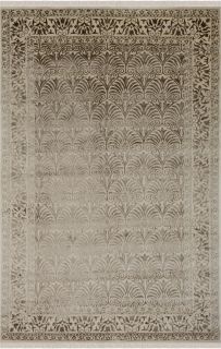 Индийский ковер из шерсти и арт-шёлка Carpet «KING OF AGRA» NO45-CRE-CRE 68 x 133 см