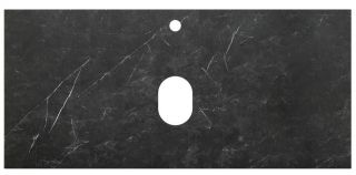 Столешница из керамогранита BelBagno KEP-100-MNO Marmo Nero Opaco, 100 см