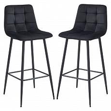 Набор из 2 барных стульев черного цвета Hesby Import Balance Fusion BD-3107200 фото 2