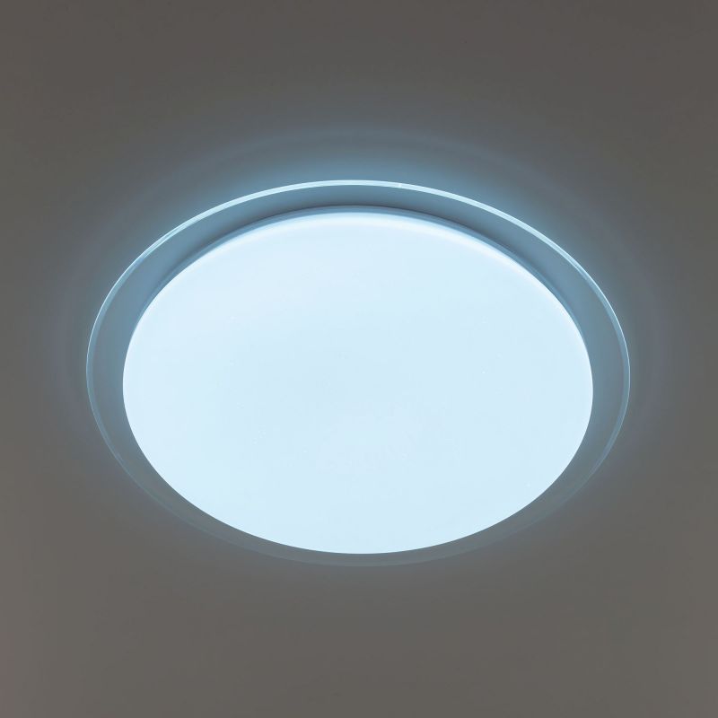 Люстра светодиодная с пультом Спутник Citilux CL734 CL734680G фото 10