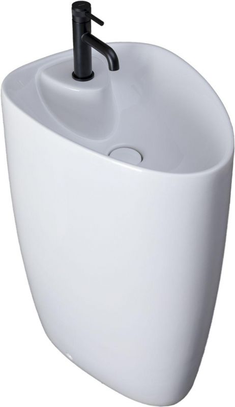 Раковина напольная Allen Brau Infinity 4.21015.20 белый глянец фото 12