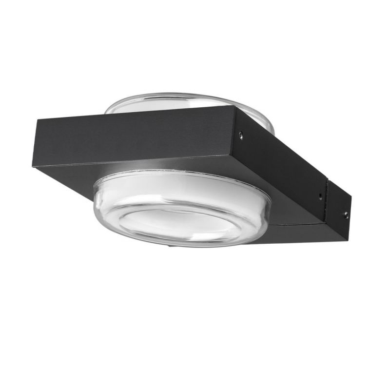 Уличный настенный светильник Odeon Light черный/металл  IP54 LED 6W 4000K AC85-265V VART 6654/6WL