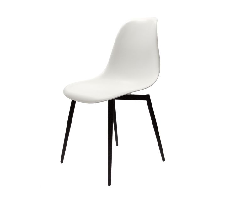 Стул ZiP-mebel Туссе чёрный /белый R100775BAA фото 1