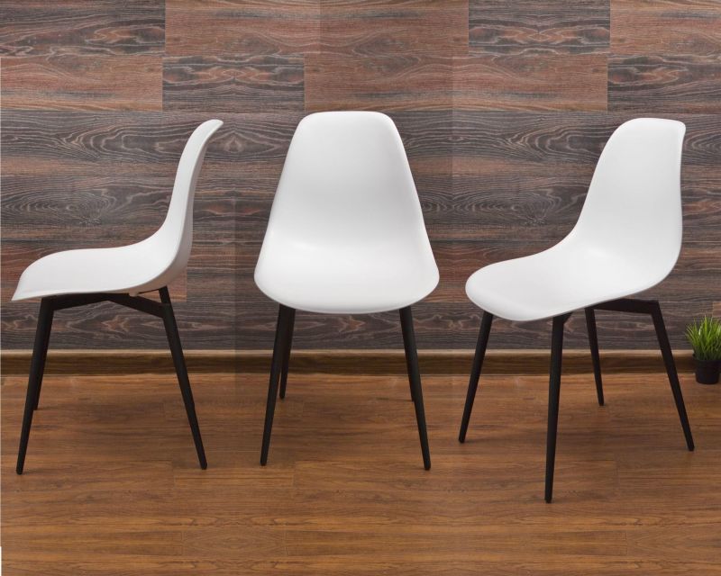 Стул ZiP-mebel Туссе чёрный /белый R100775BAA фото 3